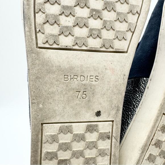 BIRDIES Swift Slip-on Sneaker In Night Sky Navy Suede - 7.5 Contemporary Minimal - Picture 11 of 13